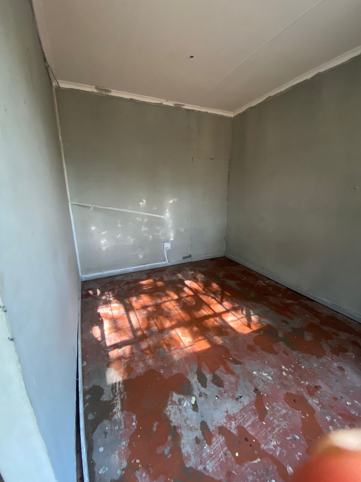 Room during renovation and property improvement works